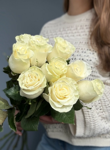 Букет из роз «Мондиаль» 9 шт от интернет-магазина цветов в 