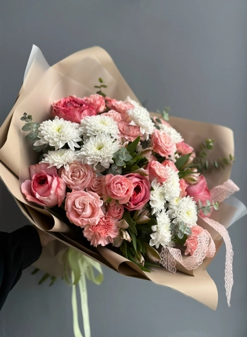 Сборный букет «Сияй» от интернет-магазина цветов в 