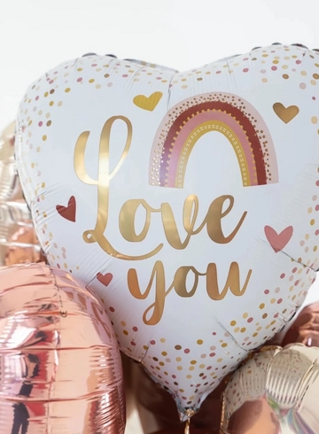 Шар 45 см «Лав» от интернет-магазина цветов в 