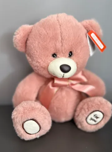Мягкая игрушка - мишка розовый от интернет-магазина цветов в 